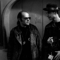 with Karl-Heinz Ziethen at the Festival, Paris 1990/photo: H. Schulz